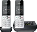 Produktbild: Gigaset COMFORT 500A duo DECT, GAP Schnurloses Telefon analog Babyphone, Freisprechen, für Hörgeräte kompatibel, Headsetanschluss, inkl. Mobilteil