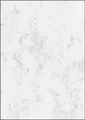 Produktbild: DP183 Hochwertiges Marmor-Papier grau A4 25 Blatt Motiv beidseitig 90 g Brief...