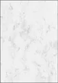 Produktbild: SIGEL DP183 Hochwertiges Marmor-Papier grau, A4, 25 Blatt, Motiv beidseitig, 90