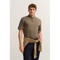 Produktbild: Poloshirt »Modern Fit« Basic Essential aus Baumwolle, Gr. XXL, 60-taupe, , 58031450-XXL