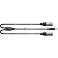 Produktbild: Cordial Klinke 3,5mm stereo / 2x XLR male CFY 3 WMM | Neu