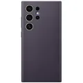 Produktbild: Samsung Vegan-Lederhülle für Galaxy S24 Ultra, Dunkelviolett