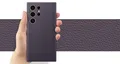 Produktbild: Original Samsung S24 Ultra Hülle Case Cover Hochuen Vegan Leather Violet