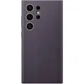 Produktbild: Samsung Galaxy S24 Ultra Vegan Leather Case - Dark Violet