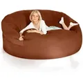 Produktbild: Green Bean Riesen-Sitzsack, Braun, Textil, Rund, 180x120x180 cm, Hergestellt in Deutschland, Wohnzimmer, Hocker, Sitzsäcke, XXL Sitzsäcke