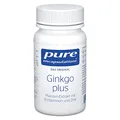 Produktbild: Pure Encapsulations - Ginkgo plus - Ginko Extrakt, Vitamin B6, B12, Folsäure und Zink - Unterstützt die Gedächtnisfunktion - 60 Kapseln