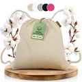 Produktbild: ® Baumwoll Turnbeutel natur Sportbeutel Zuziehbeutel Gymsack Sack Jute Schule...