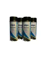 Produktbild: (34,67 €/L) 4 x 400ml Mipatherm Auspufflack Thermolack 800°C Schwarz Matt Spray