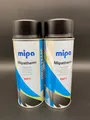 Produktbild: 2x Mipa Mipatherm Spray schwarz 400ml bis 800°C Thermolack Auspuff Ofenlack