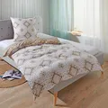 Produktbild: Traumschlaf Soft-Touch Mikrofaser Bettwäsche München beige 240x220 cm + 2x 80x80 cm