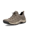 Produktbild: Rieker Damen Slip-On Sneaker L0551, Frauen Halbschuhe, lose Einlage,Turnschuhe,Laufschuhe,straßenschuhe,Strassenschuhe,beige (64),41 EU / 7.5 UK