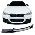 Produktbild: Frontspoiler Frontspoilerlippe Frontflap Spoiler Splitter schwarz glänzend+ABE+ passend für F30, F31, 10/2011-2019 passend für BMW F30, F31, 10/2011-2019  (nur für M-Paket)