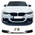 Produktbild: Frontspoiler Spoilerlippe passend für BMW 3er F30 F31 schwarz glänzend