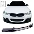 Produktbild: Front Spoiler Lippe schwarz glänzend ABE passend für Stoßstange BMW 3er F30 F31