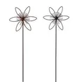 Produktbild: TrendLine Gartenstecker Metall Blume sortiert 115 cm