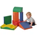 Produktbild: 7-tlg. Softbausteine, Bausteinset, Riesenbausteine zum Toben & Klettern, Bunt