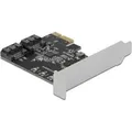 Produktbild: 2 Port SATA PCI Express Karte, Adapter