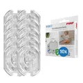 Produktbild: reer Steckdosenschutz - das kindersichere Original vom Erfinder, zum Kleben, transparent, 10 Stück