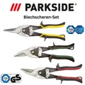 Produktbild: PARKSIDE® Blechscheren-Set 3 Stück mit Sicherheitsverschluss  Linker Rechter NEU
