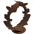 Produktbild: Estexo - Dekofigur Gartendeko Edelrost Skulptur Gartenskulptur Rost Figur Dekoration Deko 38 Cm