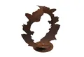 Produktbild: ESTEXO Gartenfigur Gartenskulptur Edelrost Gartendeko 38 cm Rost Dekofigur Dekoration S