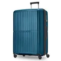 Produktbild: Pactastic Ultraleicht Hartschalen Check-in Koffer | Großer XL Trolley 50 x 32 x 76 cm | von 101 Liter auf 110 Liter erweiterbar nur 4,3 kg, Polypropylen | 4 Rollen & TSA (Collection 01+)