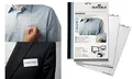 Produktbild: Durable Selbstklebe-Namensschild BADGEFIX, Acetatseide, weiß, 60 x 30 mm, 540 Schilder; Packungsinhalt: 540 Stück