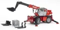 Produktbild: BRUDER - MANITOU MRT 2150 Teleskoplader mit Zubehör Maßstab: 1/16 - 1/16 - BR...