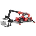 Produktbild: BRUDER 02129 Manitou Teleskopstapler MRT 2150 mit Zubehör