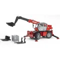 Produktbild: Bruder Manitou Teleskopstapler MRT 2150 mit Zubehör 2129 Baumaschine