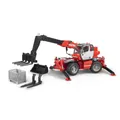 Produktbild: Bruder Manitou Teleskoplader MRT 2150, originalgetreuer Traktor, Spielzeugauto