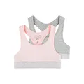 Produktbild: NAME IT Mädchen Nkfshort Top 2p Noos Unterhose, Barely Pink/Pack:w/ Grey Melange, 122 EU
