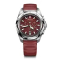 Produktbild: Victorinox Herren Armbanduhr I.N.O.X. Chrono Ø 43 mm, Swiss Made, Analog Quarz, Wasserdicht bis 200 m, Kautschuk-Armband, Rot