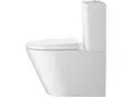 Produktbild: Duravit D-Neo WC-Sitz 0021610000 ohne Absenkautomatik, Scharniere Edelstahl, weiß