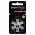 Produktbild: Power One PowerOne Evolution Hörgerätebatterien Größe 10 – 1,45 V Zinkluft mit verbesserter Akkulaufzeit (6 Batterien)
