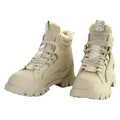 Produktbild: Buffalo Damen Stiefel Schuhe Schnürschuh Stiefeletten Aspha NC MID Warm, Farbe:Beige, Schuhgröße:EUR 41, Artikel:-beige
