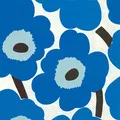 Produktbild: Ideal Home Range Boston International Marimekko 3-lagige Papierservietten, 15,2 cm, Blau Unikko