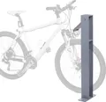 Produktbild: Fahrradbügel HWC-G20, Fahrradständer Anlehnbügel, verzinkter Stahl Outdoor-pulverbeschichtet 96x24x10cm grau