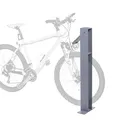 Produktbild: Mendler Fahrradbügel HWC-G20, Fahrradständer Anlehnbügel, verzinkter Stahl Outdoor-pulverbeschichtet 96x24x10cm - grau