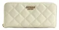 Produktbild: GUESS Laurel SLG Large Zip Around Wallet L Geldbörse White weiß Neu