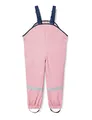 Produktbild: Playshoes Matschhose Regenlatzhose Fleece-Futter Unisex Kinder Wind- und wasserdichte Regenhose Regenbekleidung, rosa Pastell, 92