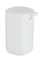 Produktbild: WENKO Badaccessoire-Set WENKO Seifenspender Davos, Fassungsvermögen 350ml, 7,8x9,8x13cm, Weiß