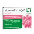 Produktbild: vitamin B-Loges® komplett - 60 Filmtabletten - Nahrungsergänzungsmittel mit allen Vitaminen des B-Komplexes