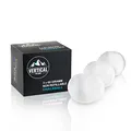 Produktbild: VERTICAL FELLOWS Chalk Ball 3er Pack (3x60 Gramm) Kreideball Magnesiaball - DERMATEST sehr gut - idealer Kreide & Magnesia Chalkball für Klettern Bouldern Turnen Gewichtheben Cross Fit