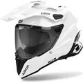 Produktbild: Airoh Commander 2 Color Motocross Helm, weiß, M (57/58) - Weiß