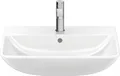 Produktbild: Duravit ME by Starck Waschtisch mit Überlauf, mit Hahnlochbank, 1 Hahnloch, 600