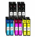 Produktbild: Druckerparadies 10er Pack Druckerpatronen 16 16XL kompatibel mit Epson WF-2660 Tintenpatrone (10-tlg)
