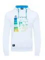 Produktbild: SCHIETWETTER Unisex Erw. Hoodie Leuchtturm, Kapuzenpullover für Männer, Sweater mit Print, Heimat, Moin, maritim
