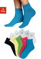 Produktbild: H.I.S Kurzsocken (Packung, 10-Paar) aus leichter atmungsaktiver Qualität