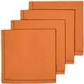 Produktbild: STOFFSERVIETTEN 4er-Set terrakotta 45/45 cm, 100% Baumwolle